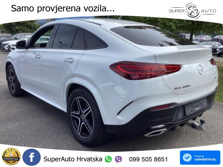 Mercedes GLE Coupe 450d (367 KS) EQ Boost 4MATIC 9G-TRONIC AMG LED+GR SJED+ACC