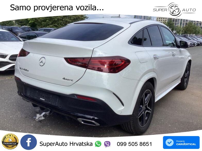 Mercedes GLE Coupe 450d (367 KS) EQ Boost 4MATIC 9G-TRONIC AMG LED+GR SJED+ACC