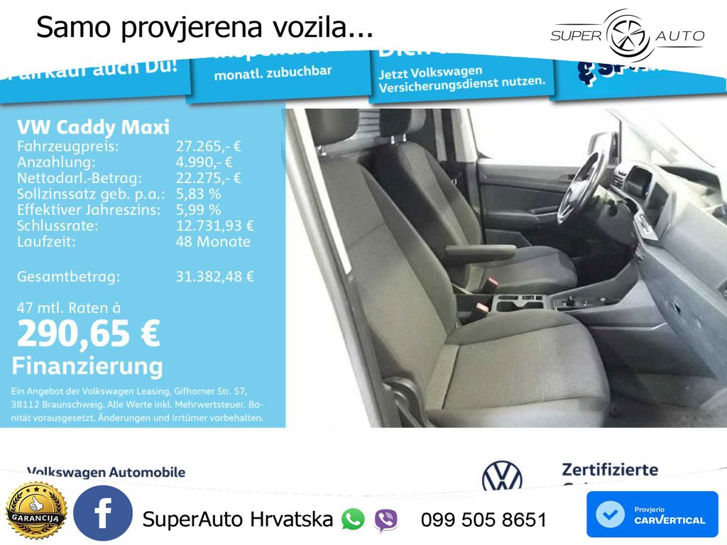 VW Caddy 122 KS