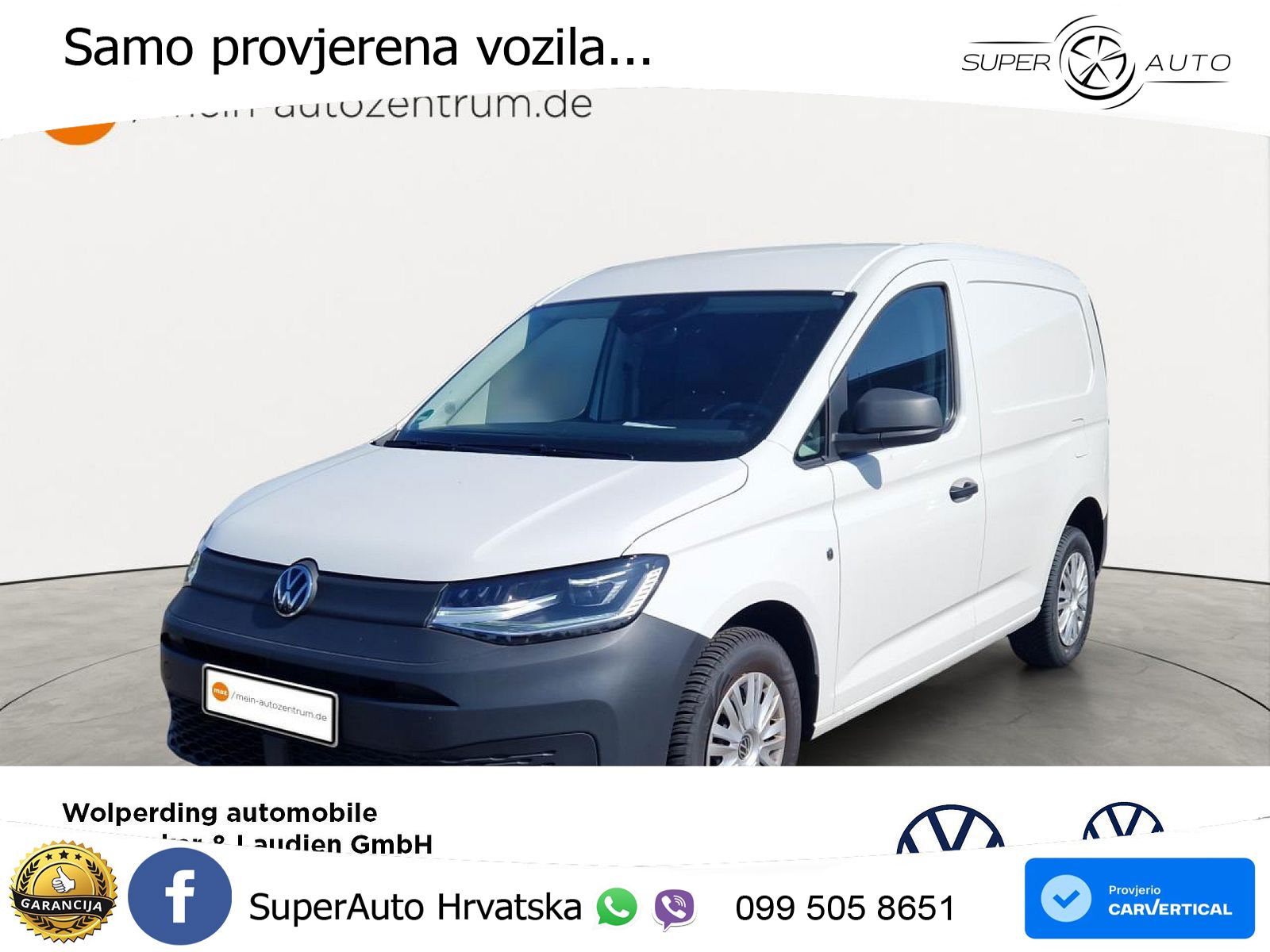 VW Caddy 102 KS LED+ACC
