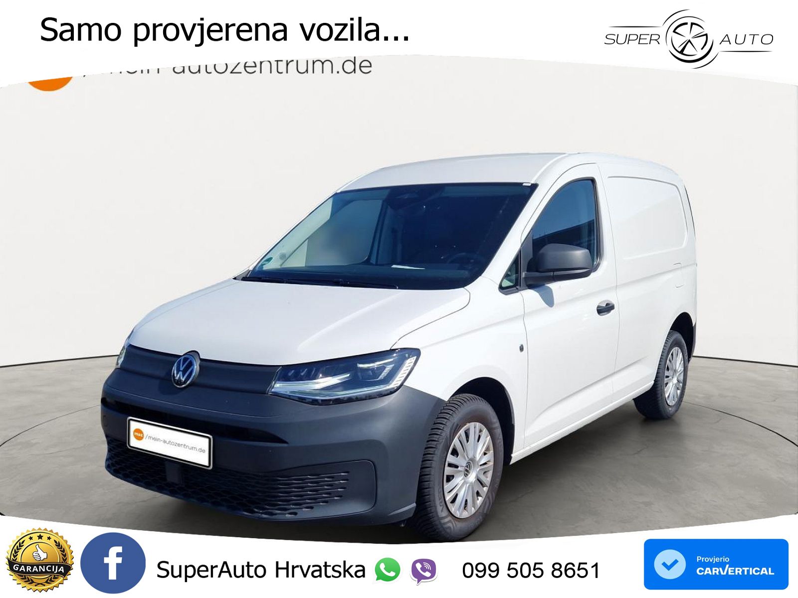 VW Caddy 102 KS LED+ACC