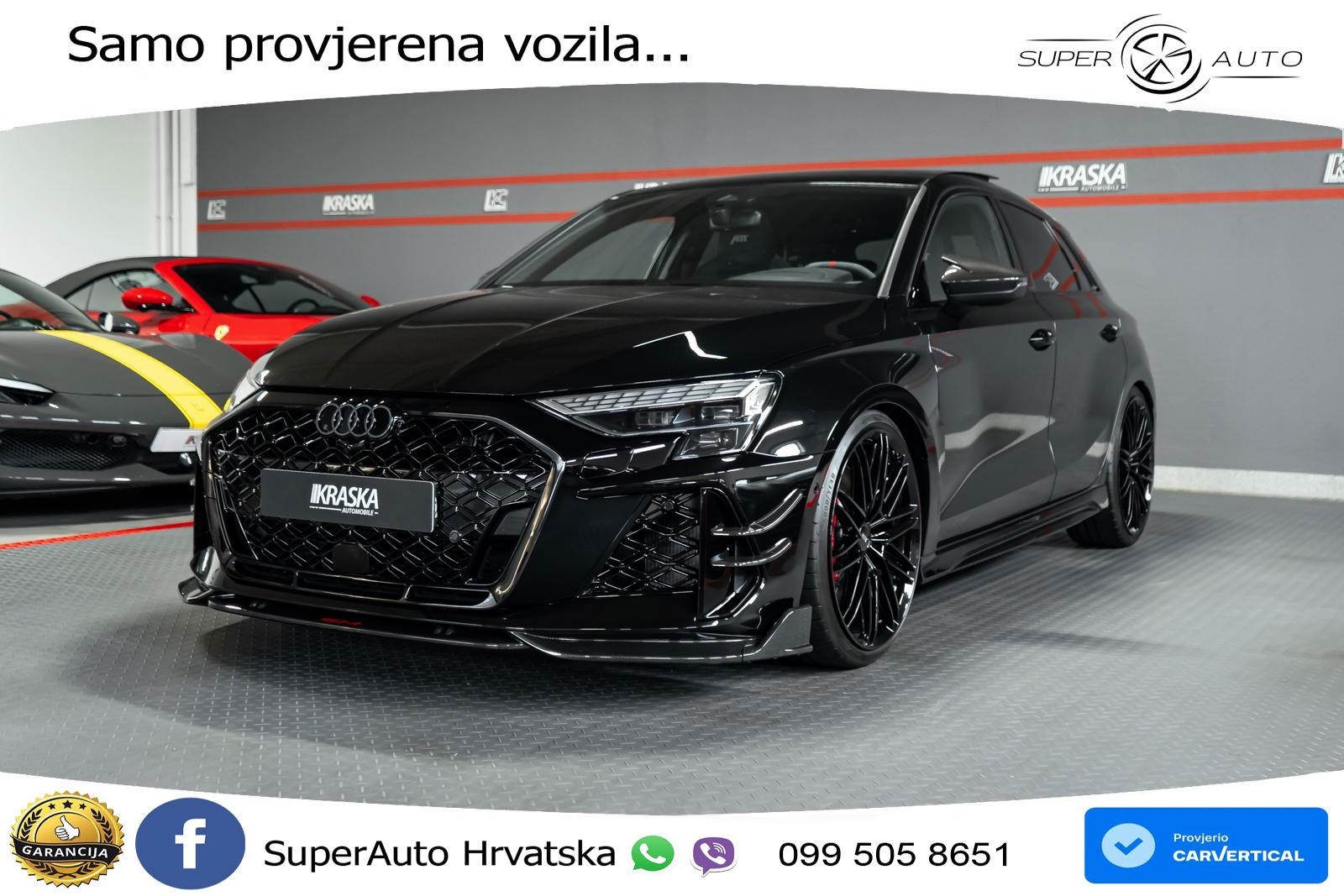 Audi RS3 Sedan 2.5 TFSI (400 KS) quattro S tronic LED+GR SJED+ACC