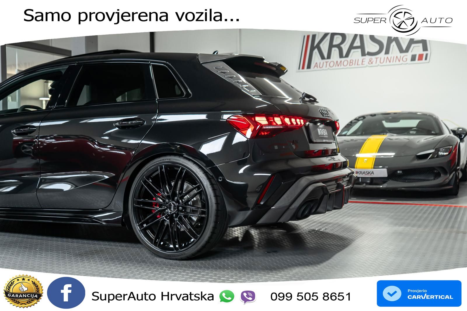 Audi RS3 Sedan 2.5 TFSI (400 KS) quattro S tronic LED+GR SJED+ACC