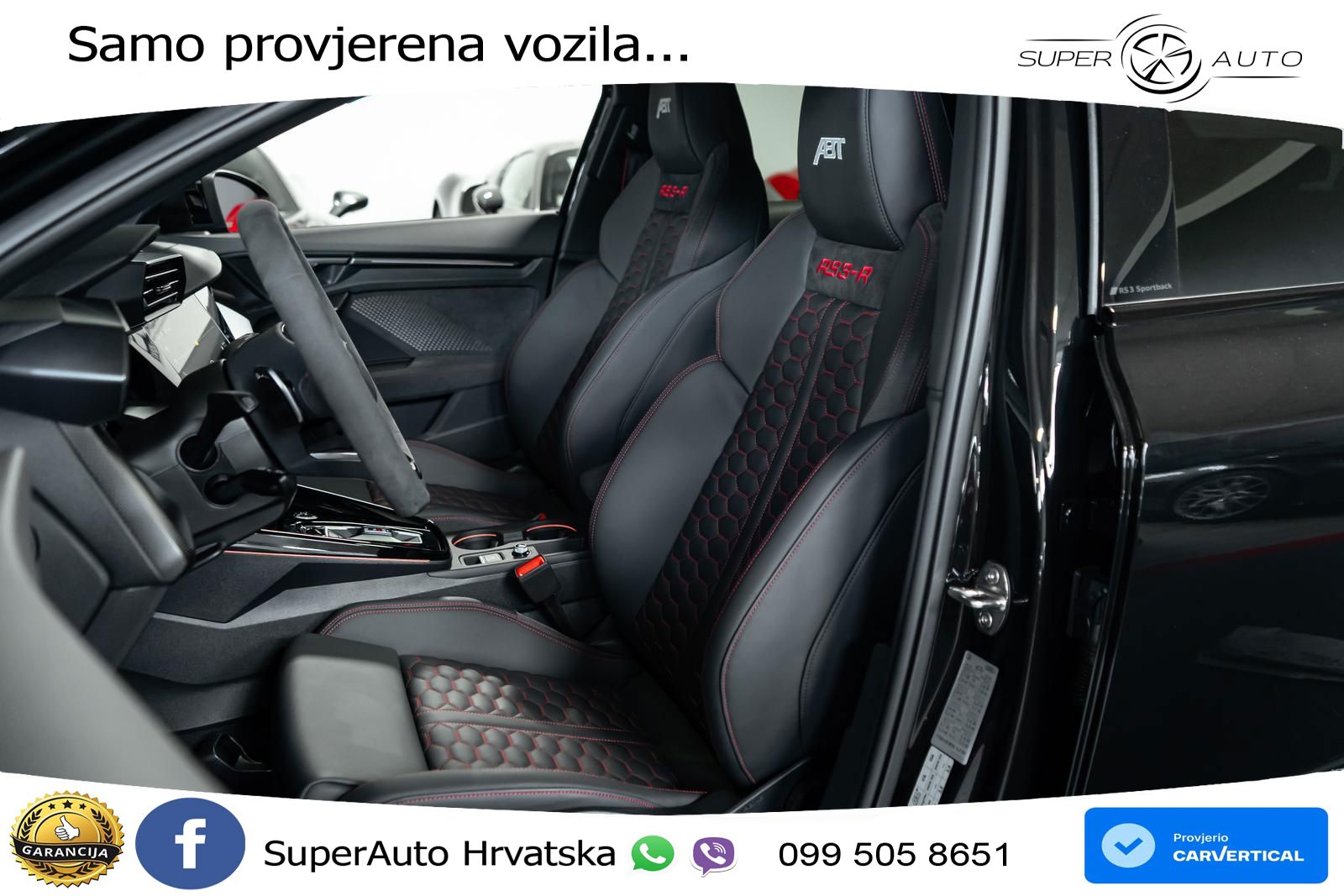 Audi RS3 Sedan 2.5 TFSI (400 KS) quattro S tronic LED+GR SJED+ACC