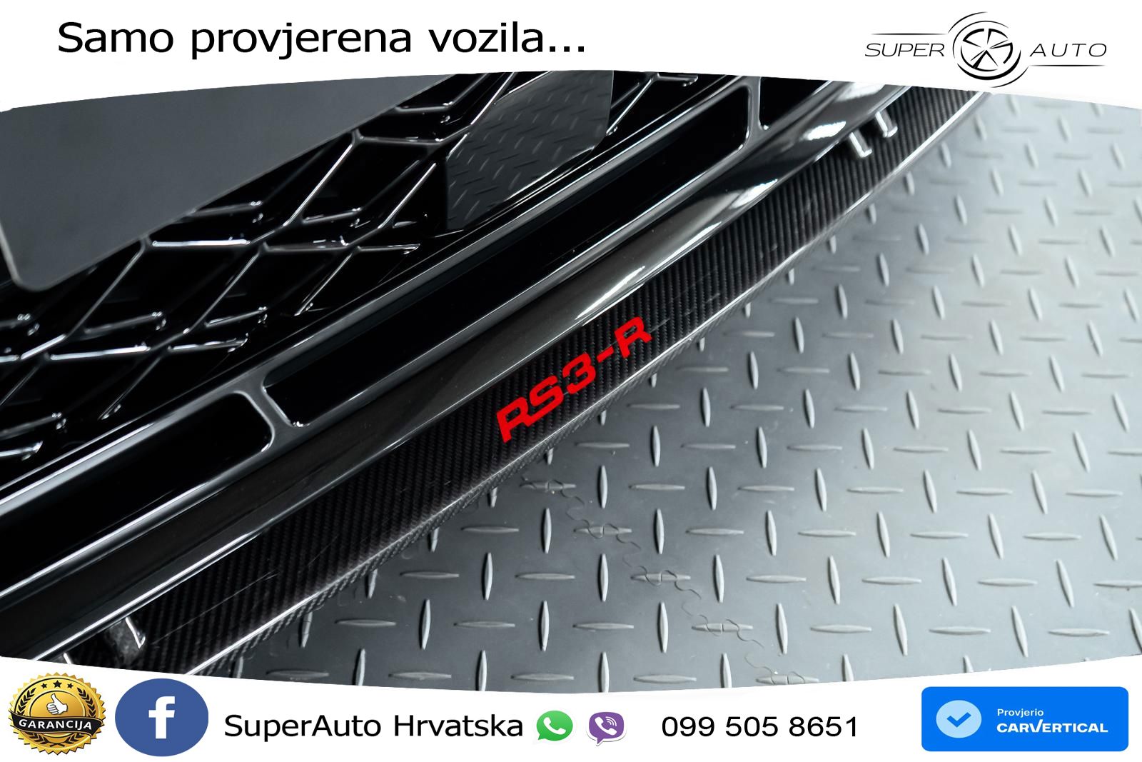 Audi RS3 Sedan 2.5 TFSI (400 KS) quattro S tronic LED+GR SJED+ACC