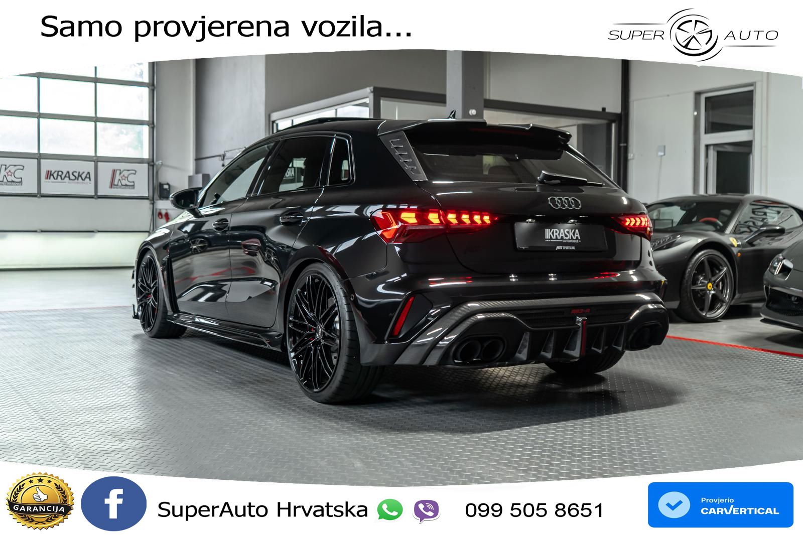 Audi RS3 Sedan 2.5 TFSI (400 KS) quattro S tronic LED+GR SJED+ACC