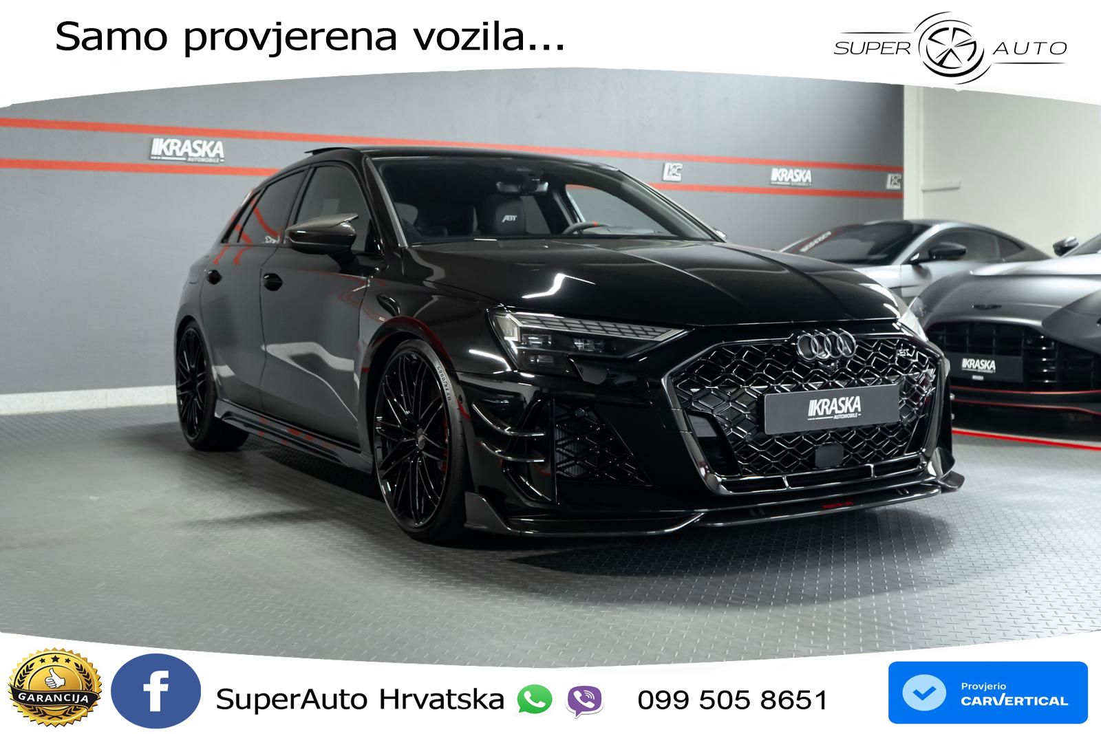 Audi RS3 Sedan 2.5 TFSI (400 KS) quattro S tronic LED+GR SJED+ACC