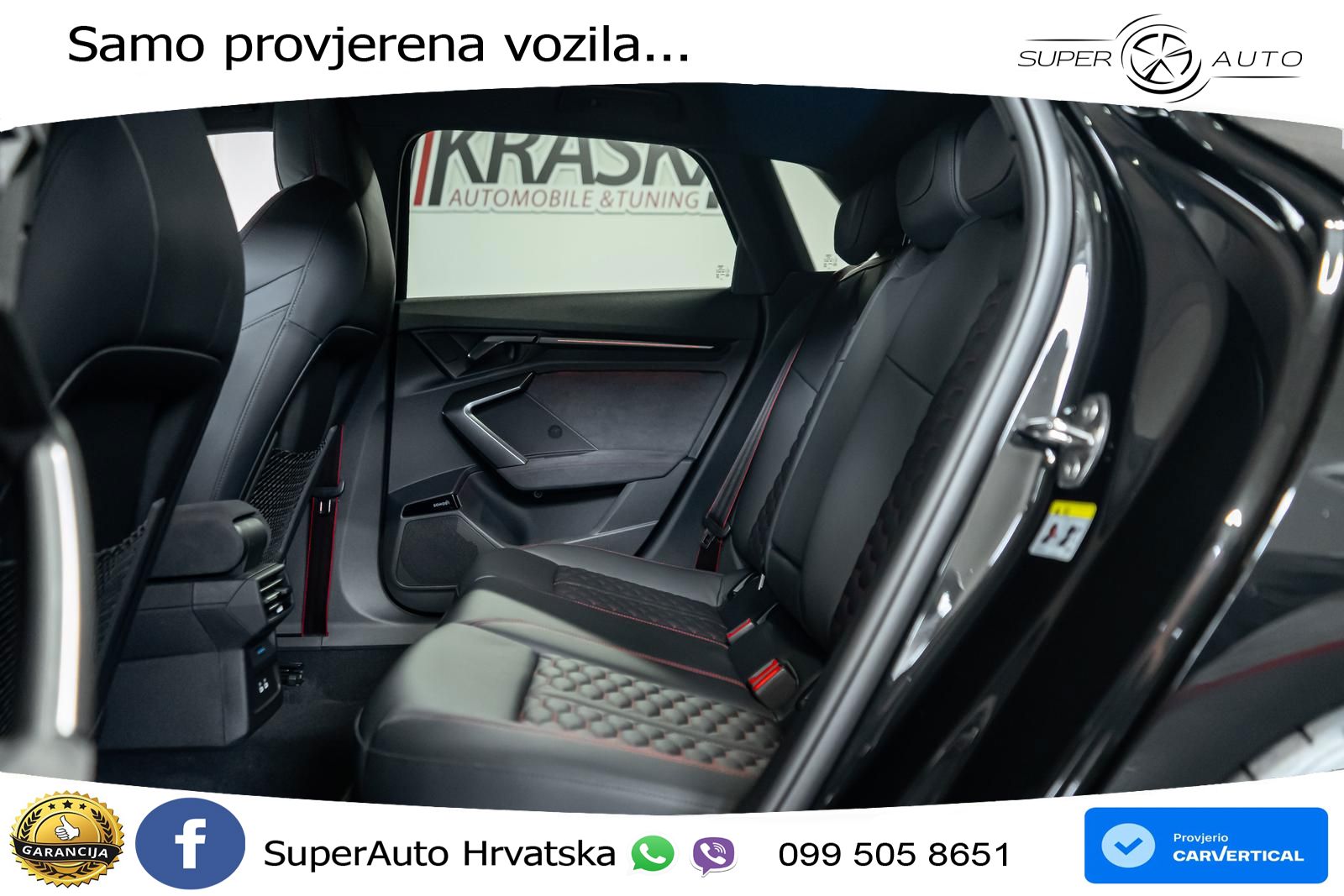 Audi RS3 Sedan 2.5 TFSI (400 KS) quattro S tronic LED+GR SJED+ACC