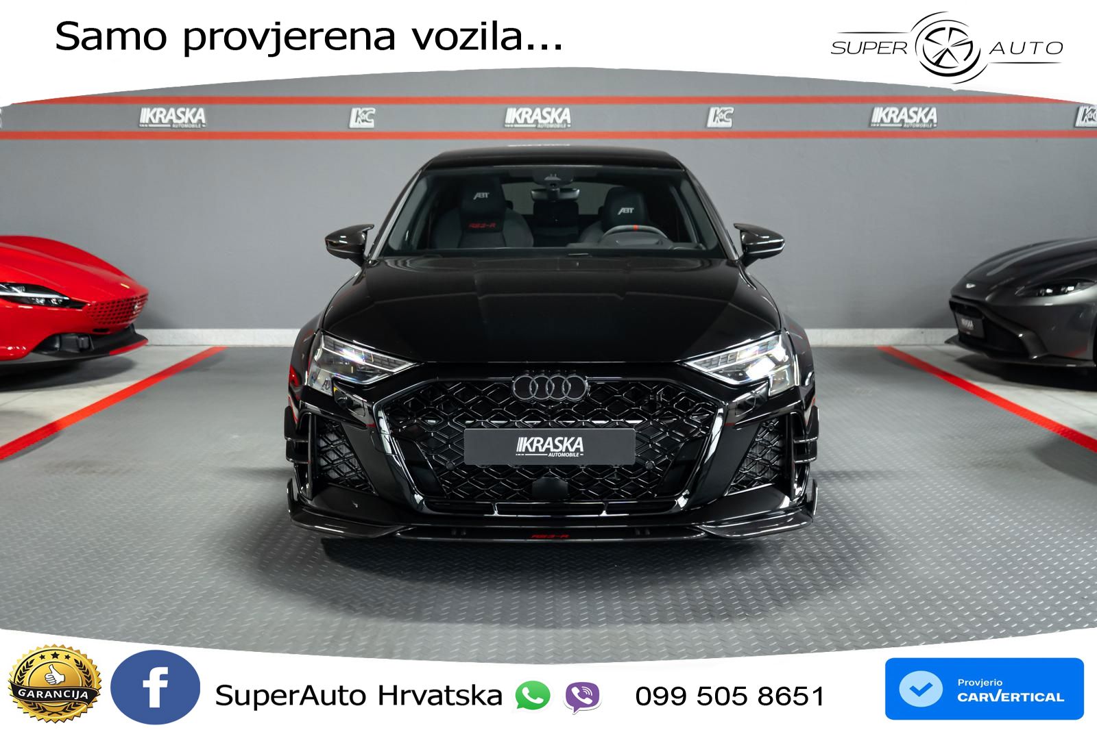 Audi RS3 Sedan 2.5 TFSI (400 KS) quattro S tronic LED+GR SJED+ACC