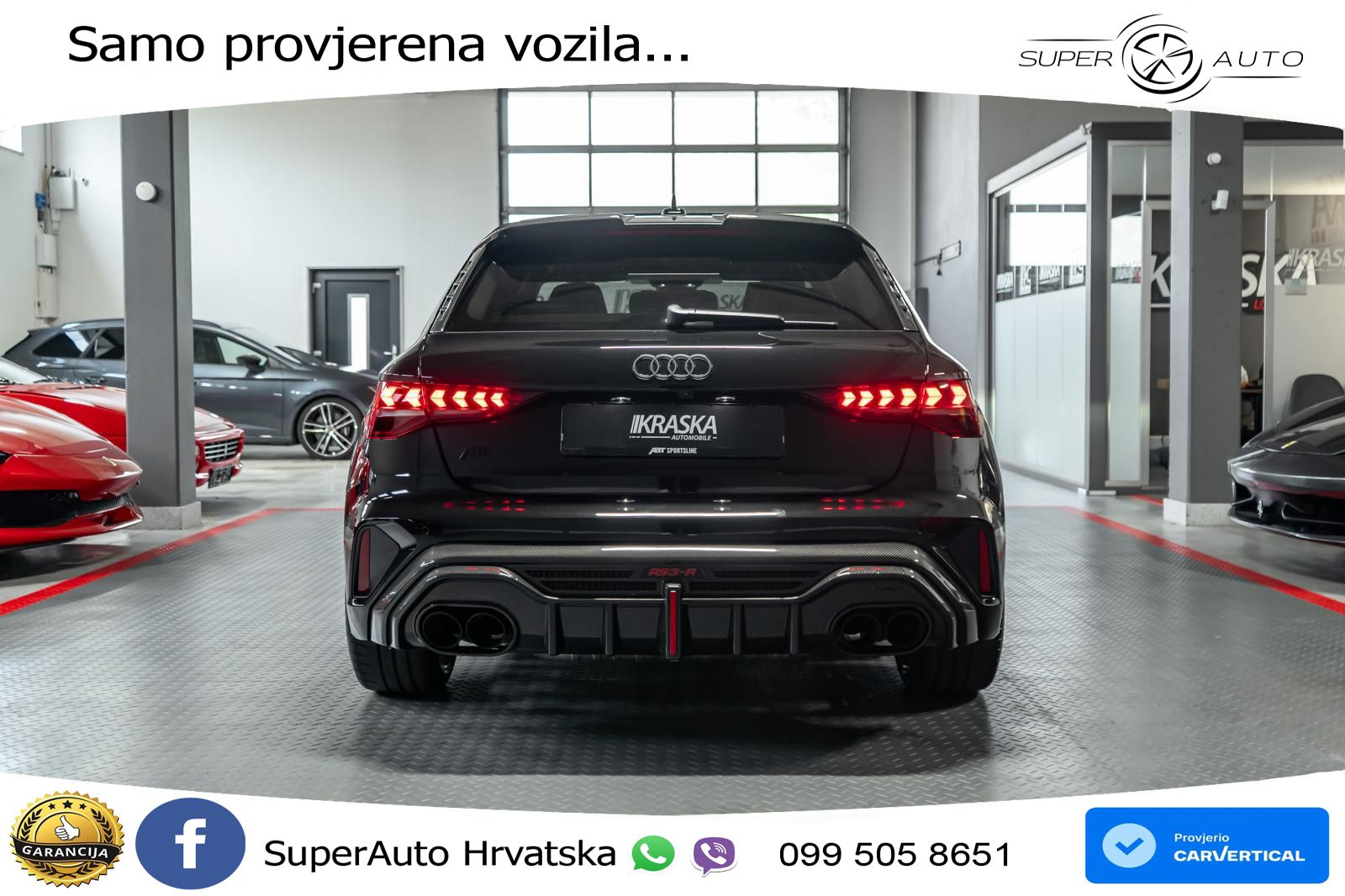 Audi RS3 Sedan 2.5 TFSI (400 KS) quattro S tronic LED+GR SJED+ACC