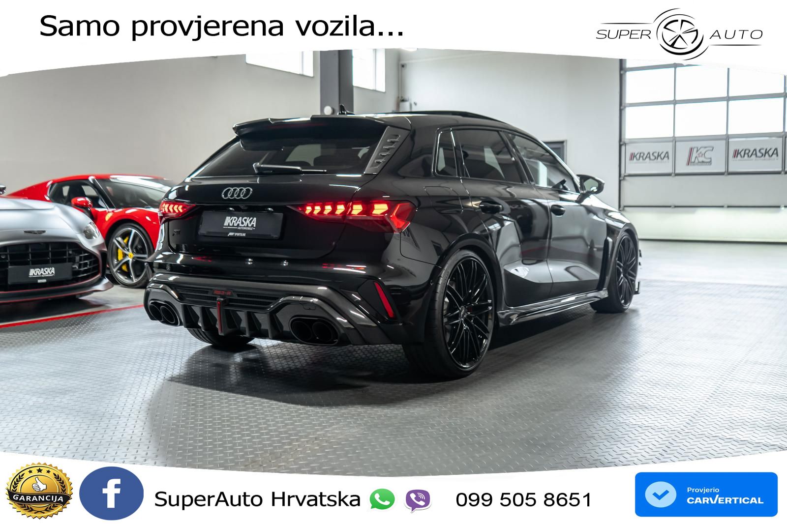 Audi RS3 Sedan 2.5 TFSI (400 KS) quattro S tronic LED+GR SJED+ACC