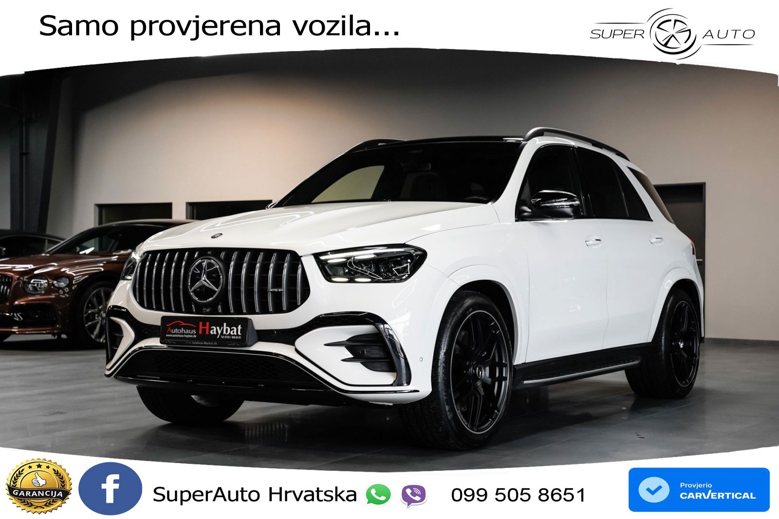 Mercedes AMG GLE 53 (435 KS) EQ Boost 4MATIC+ AMG SPEEDSHIFT TCT 9G LED+GR SJED+ACC