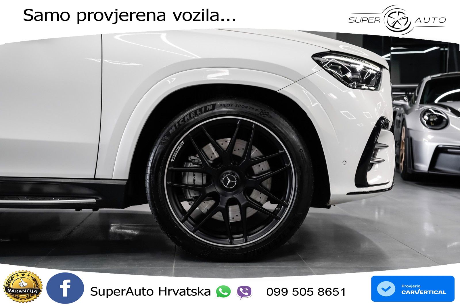 Mercedes AMG GLE 53 (435 KS) EQ Boost 4MATIC+ AMG SPEEDSHIFT TCT 9G LED+GR SJED+ACC