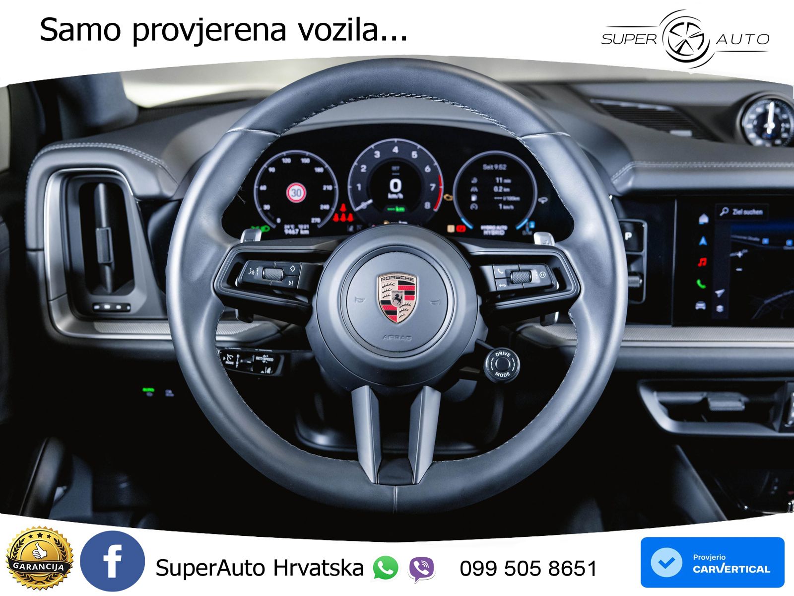 Porsche Cayenne 3.0 V6 (470 KS) E-Hybrid Tiptronic S