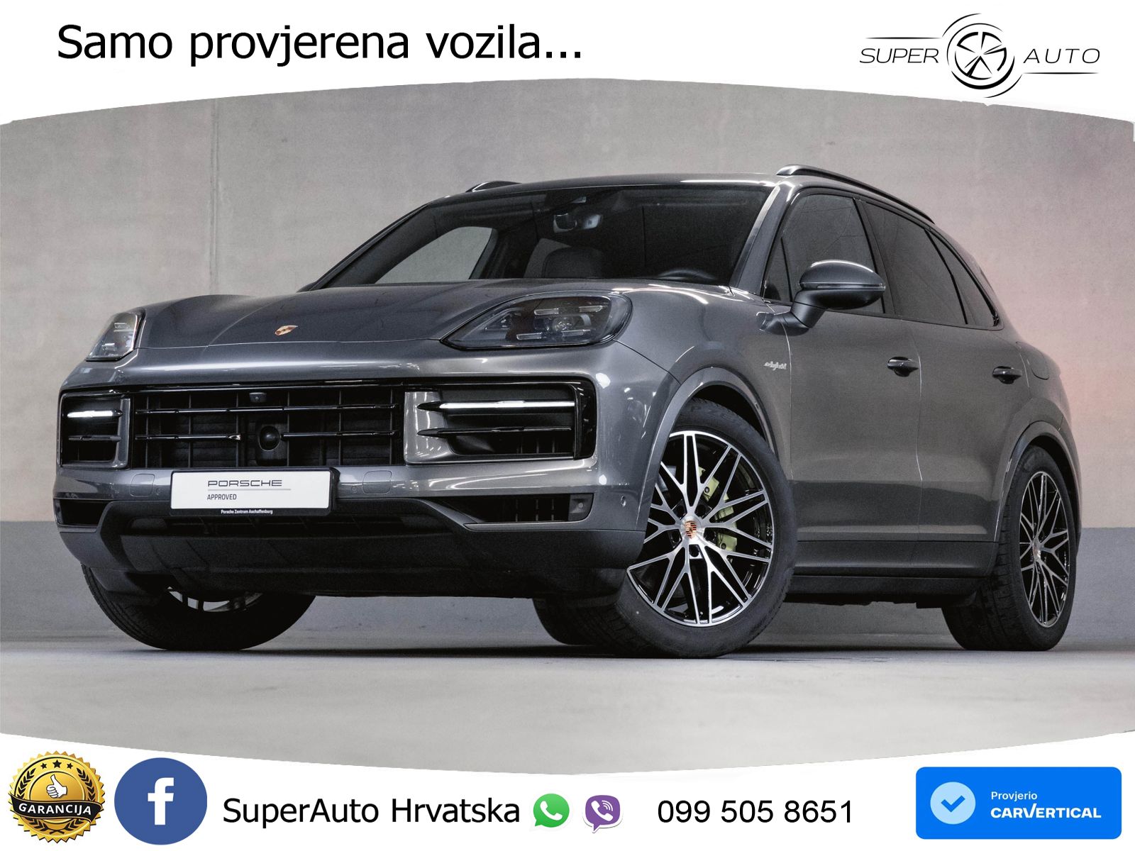 Porsche Cayenne 3.0 V6 (470 KS) E-Hybrid Tiptronic S