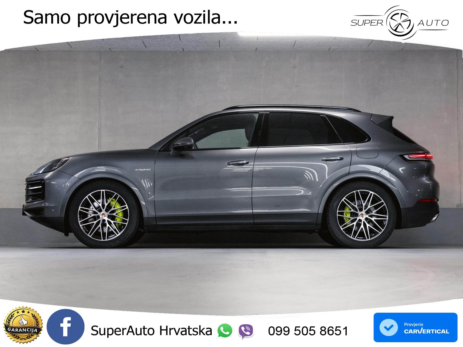 Porsche Cayenne 3.0 V6 (470 KS) E-Hybrid Tiptronic S