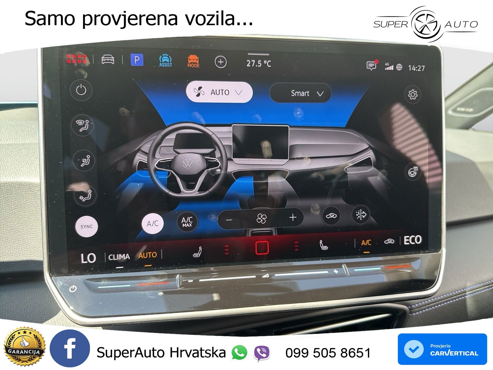 Volkswagen ID.3 GTX Performance 84 kWh (326 KS) LED+GR SJED+ACC