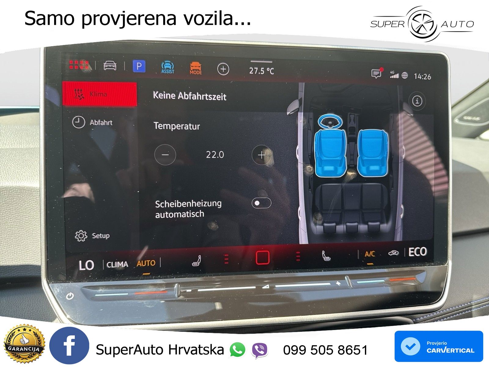 Volkswagen ID.3 GTX Performance 84 kWh (326 KS) LED+GR SJED+ACC