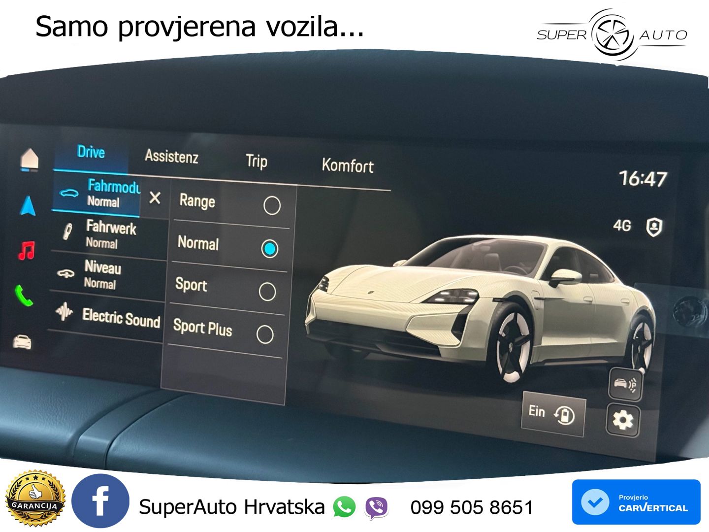 Porsche Taycan 4 105 kWh (435 KS)