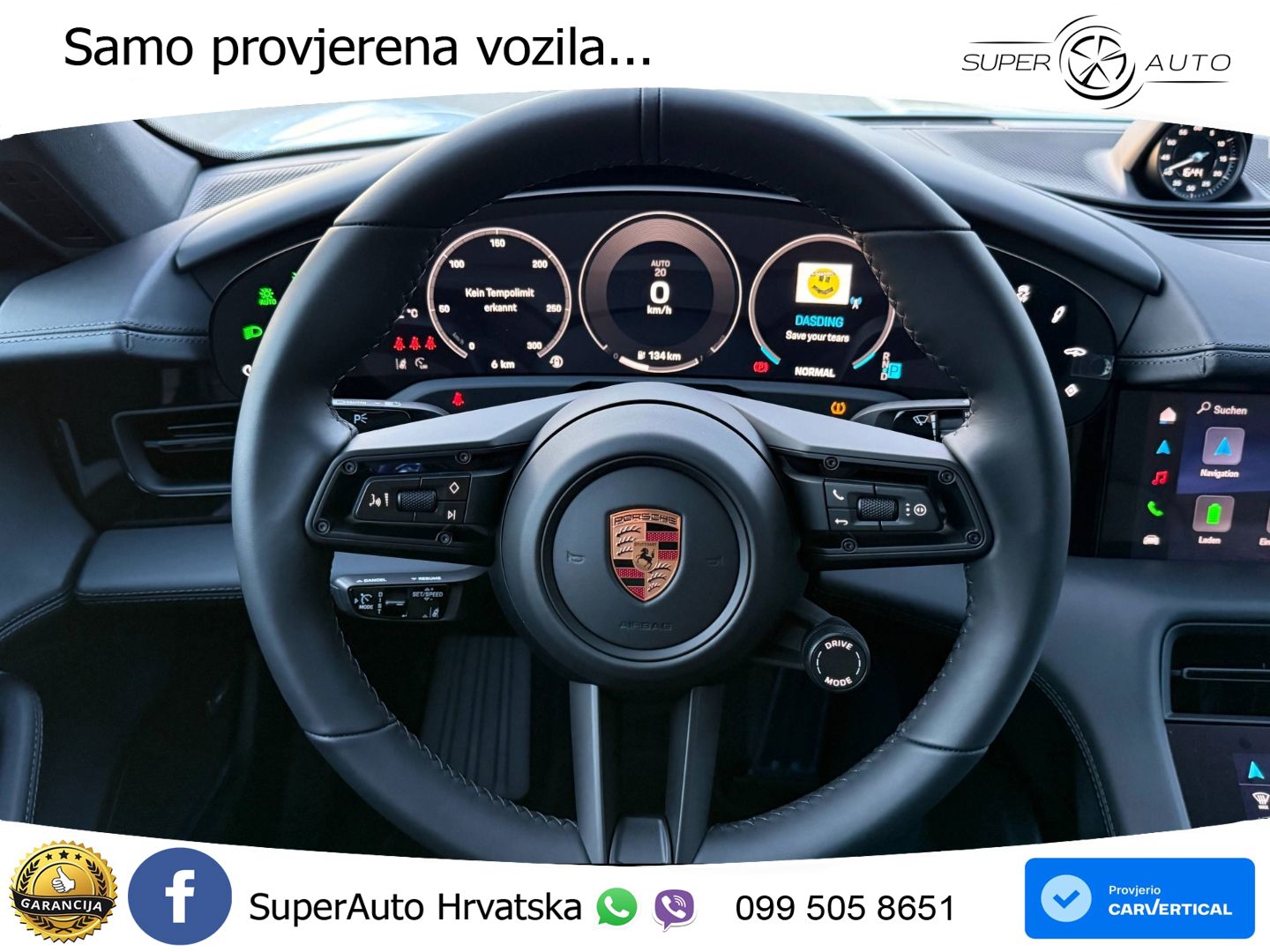 Porsche Taycan 4 105 kWh (435 KS)