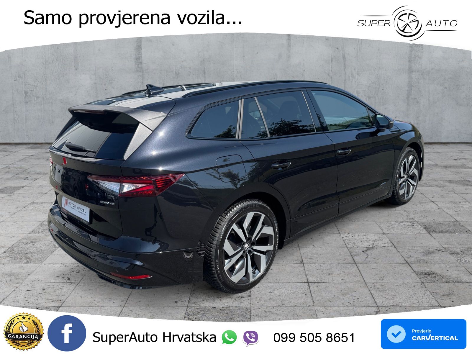 Škoda Enyaq 85 82 kWh (286 KS) SportLine LED+GR SJED+ACC