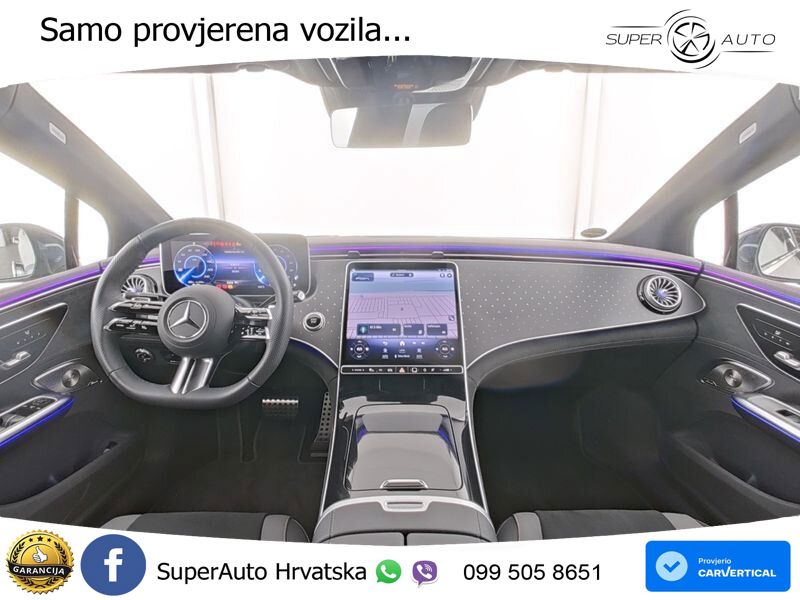 Mercedes EQE 350 100 kWh (320 KS) 4MATIC AMG ZRAČNI+ACC+GR SJED+KAM+PANO
