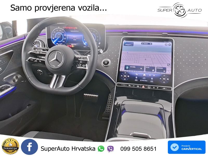 Mercedes EQE 350 100 kWh (320 KS) 4MATIC AMG ZRAČNI+ACC+GR SJED+KAM+PANO