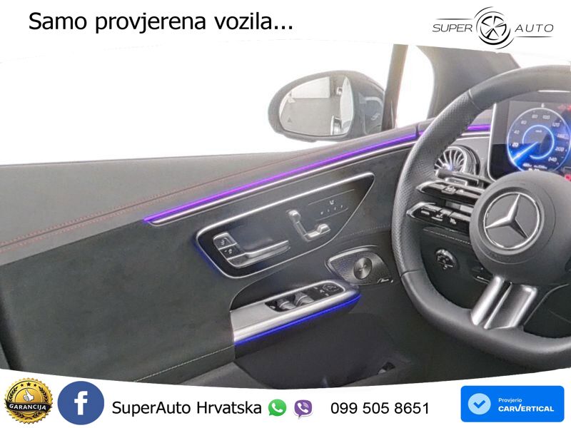 Mercedes EQE 350 100 kWh (320 KS) 4MATIC AMG ZRAČNI+ACC+GR SJED+KAM+PANO