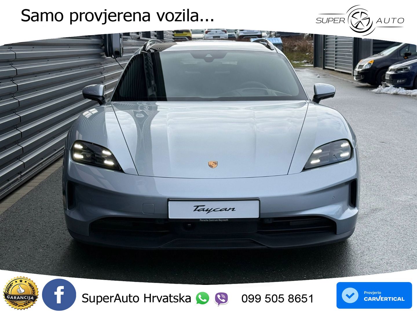 Porsche Taycan Sport Turismo 105 kWh (435 KS)