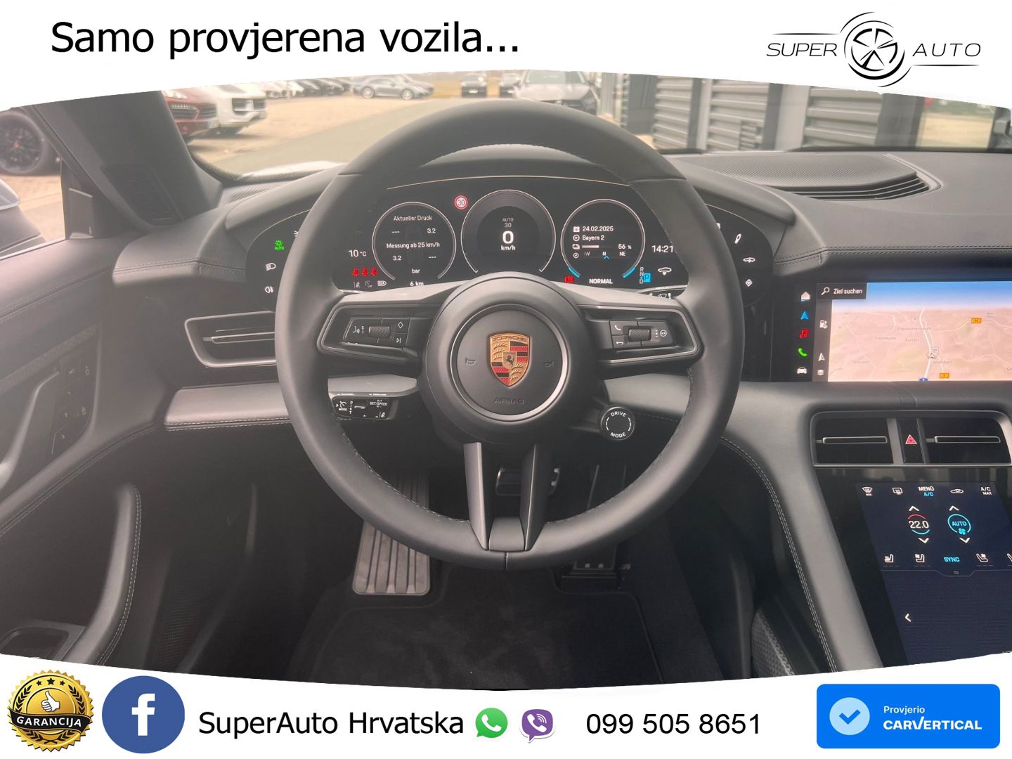 Porsche Taycan Sport Turismo 105 kWh (435 KS)