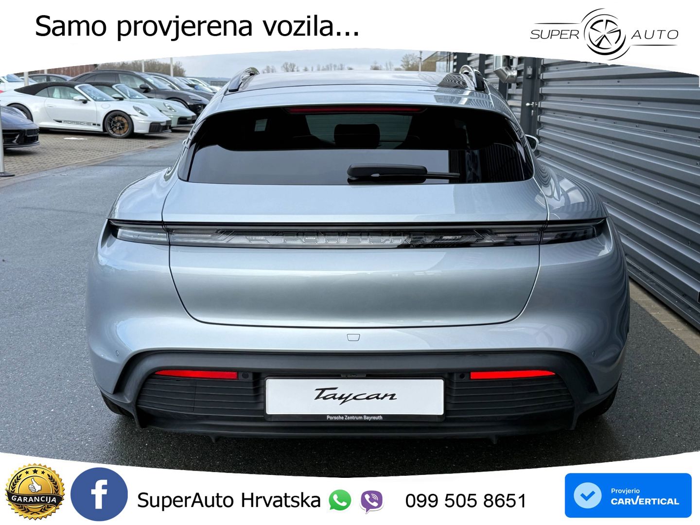 Porsche Taycan Sport Turismo 105 kWh (435 KS)