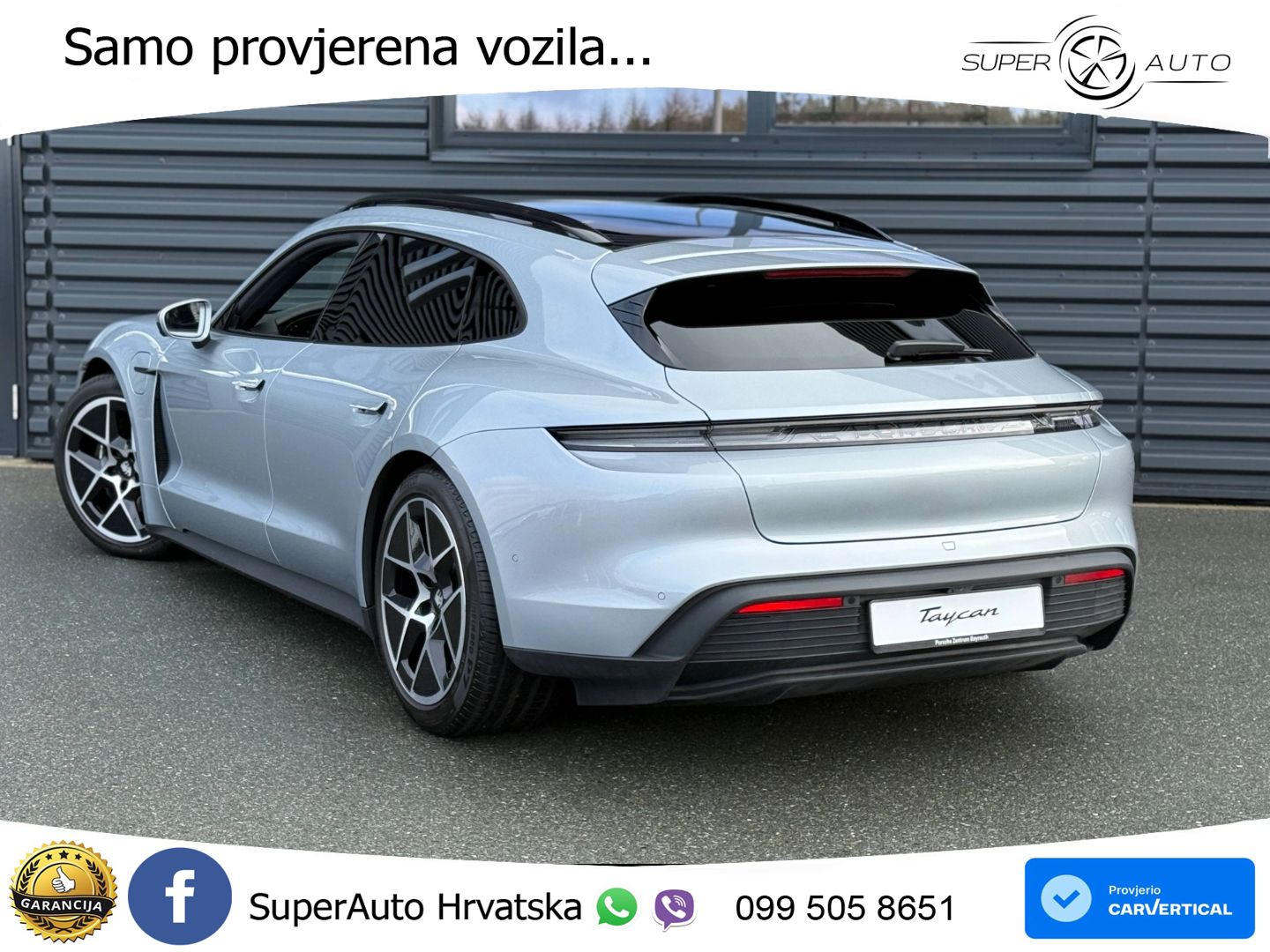 Porsche Taycan Sport Turismo 105 kWh (435 KS)