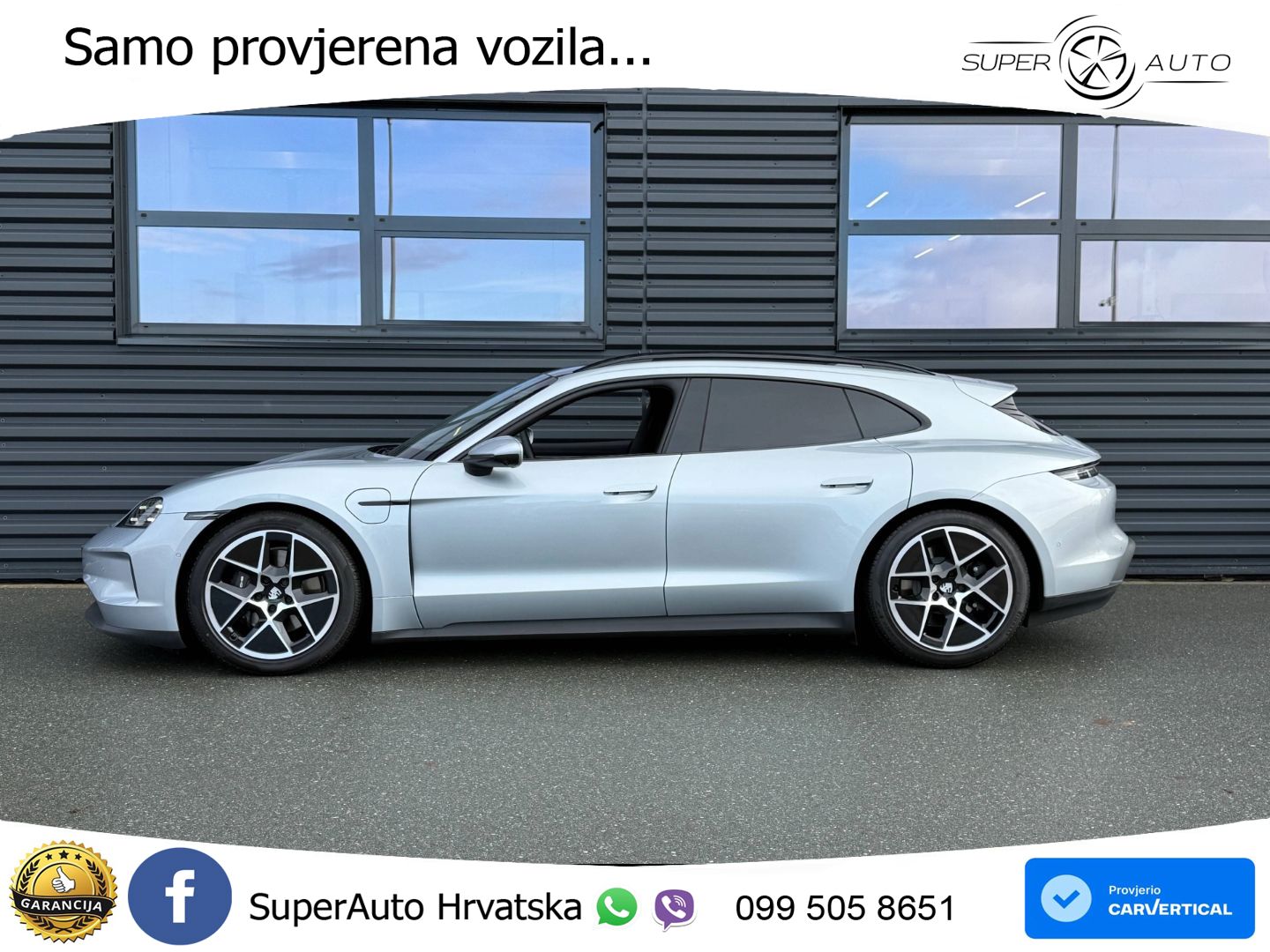Porsche Taycan Sport Turismo 105 kWh (435 KS)