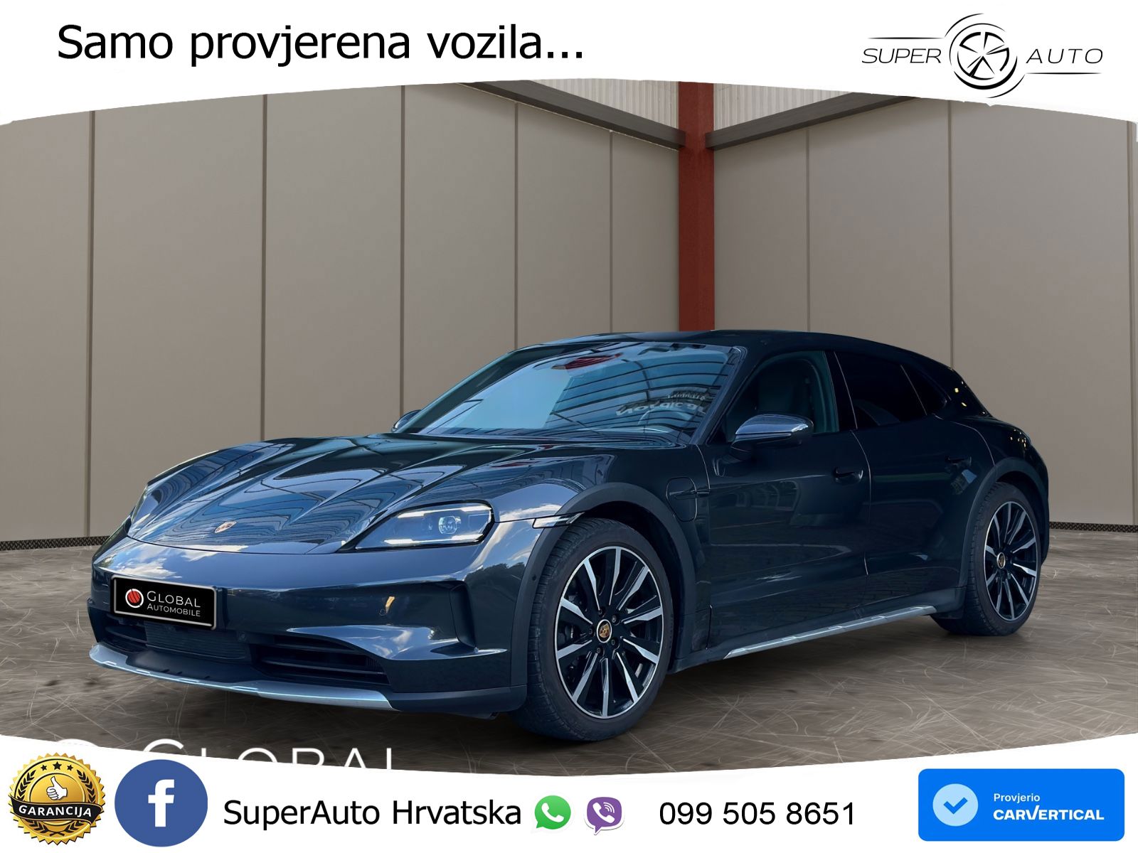 Porsche Taycan Cross Turismo 4 105 kWh (435 KS)