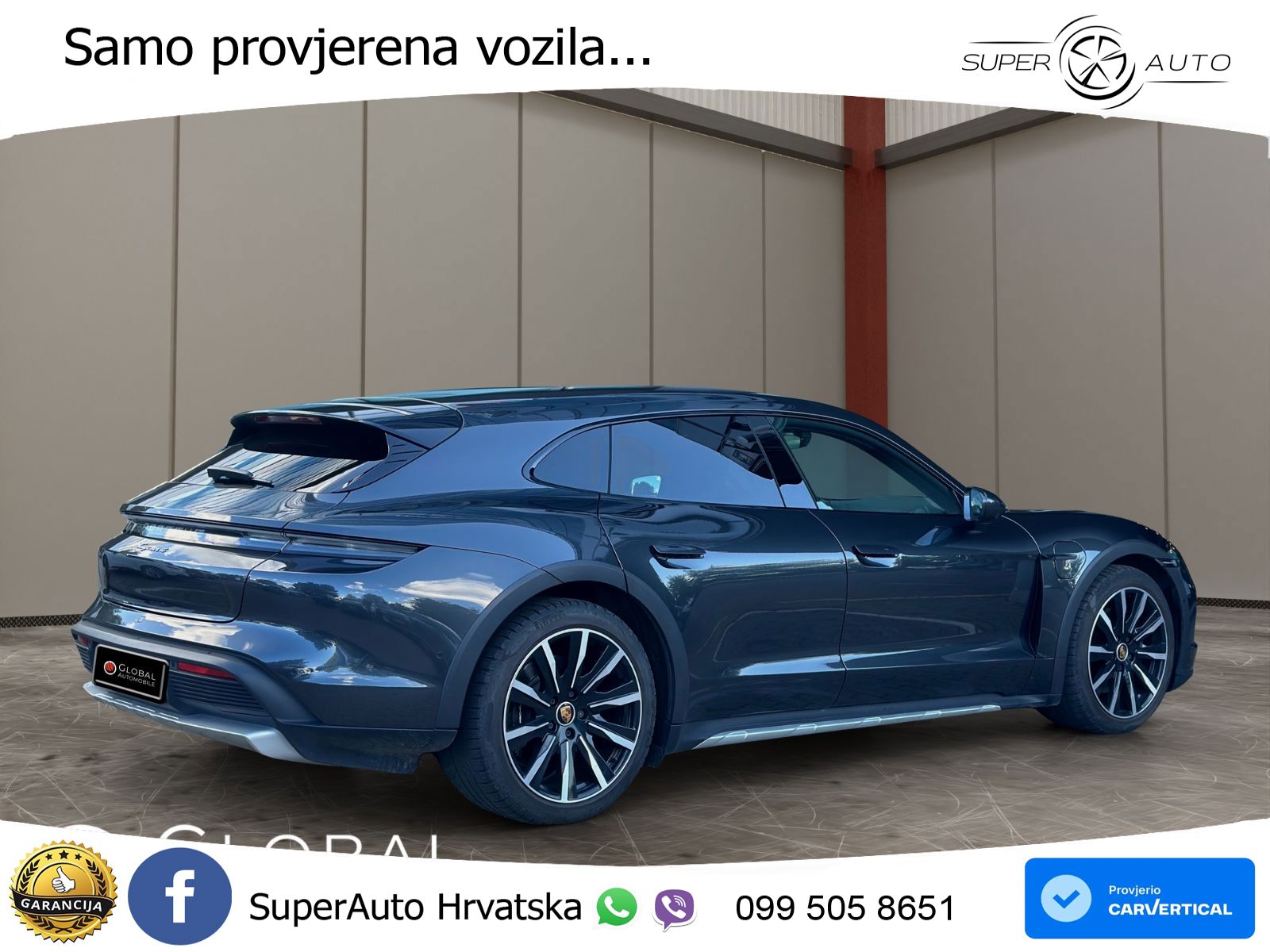 Porsche Taycan Cross Turismo 4 105 kWh (435 KS)