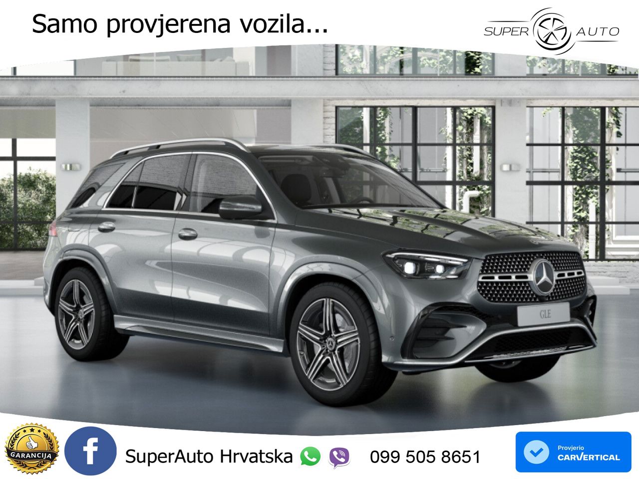 Mercedes GLE 450d (367 KS) EQ Boost 4MATIC 9G-TRONIC AMG LED+GR SJED+ACC