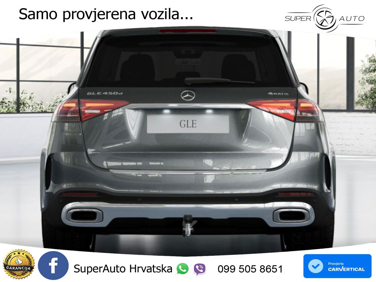 Mercedes GLE 450d (367 KS) EQ Boost 4MATIC 9G-TRONIC AMG LED+GR SJED+ACC
