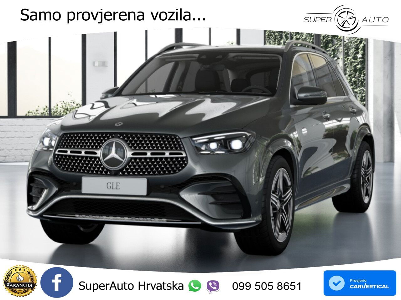 Mercedes GLE 450d (367 KS) EQ Boost 4MATIC 9G-TRONIC AMG LED+GR SJED+ACC