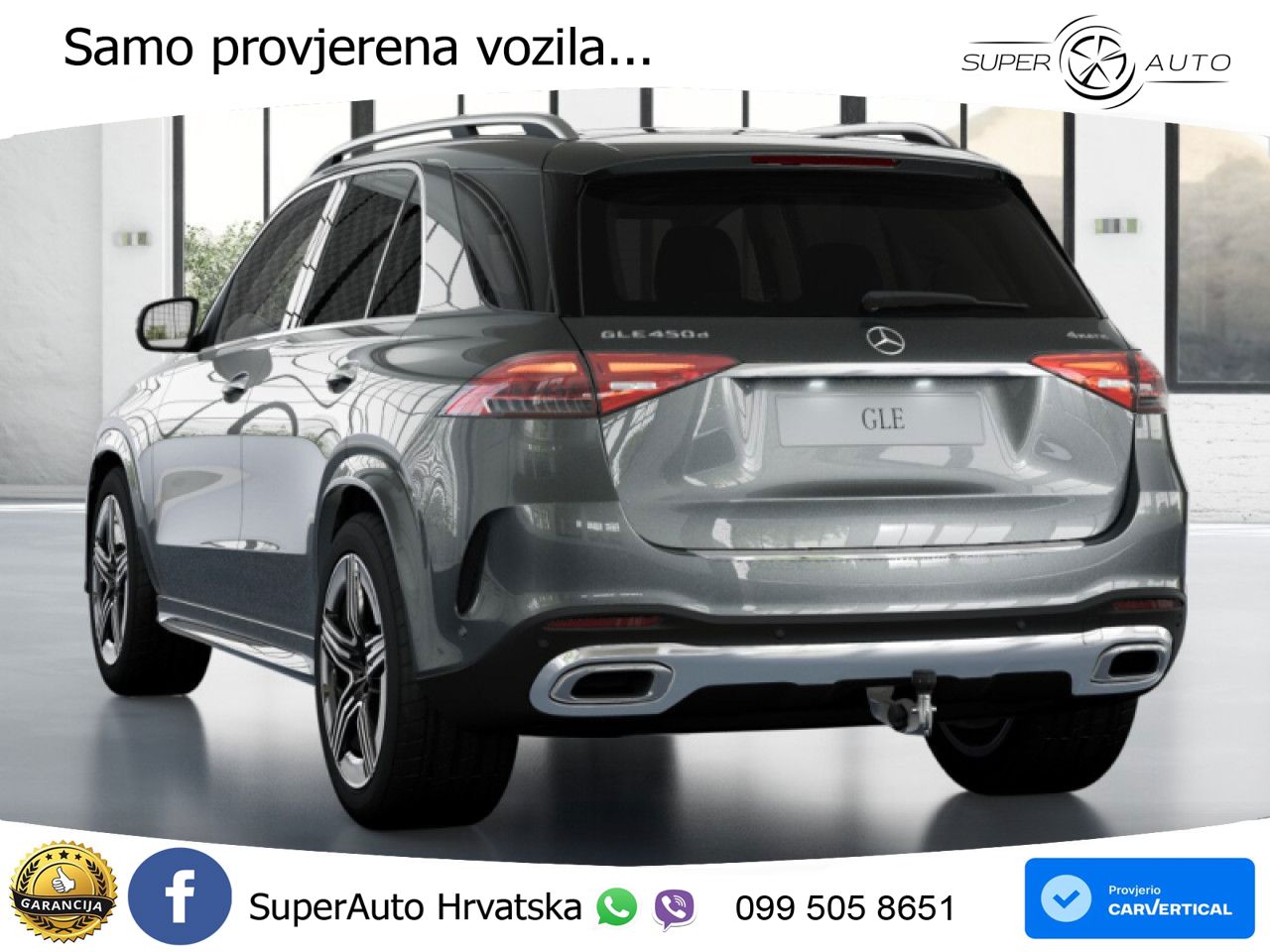 Mercedes GLE 450d (367 KS) EQ Boost 4MATIC 9G-TRONIC AMG LED+GR SJED+ACC