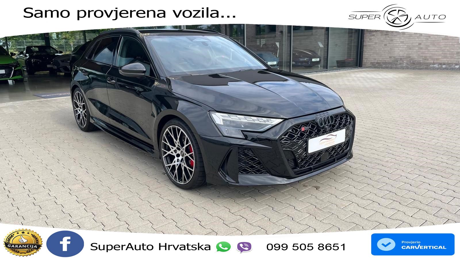 Audi RS3 Sportback 2.5 TFSI (400 KS) quattro S tronic LED+GR SJED+ACC