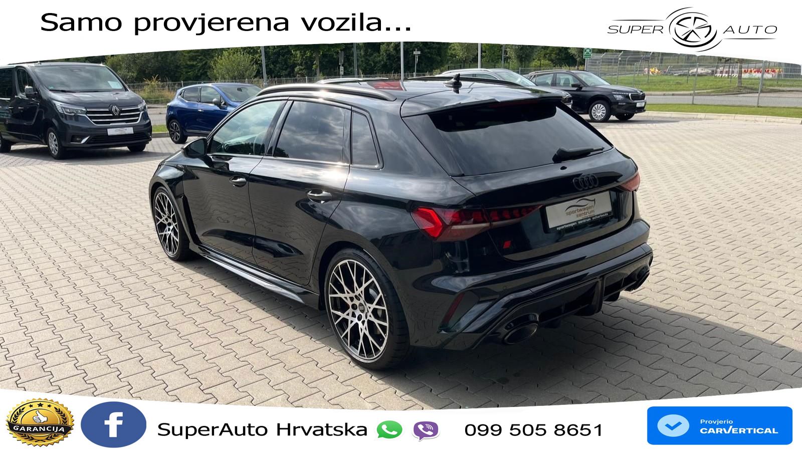 Audi RS3 Sportback 2.5 TFSI (400 KS) quattro S tronic LED+GR SJED+ACC