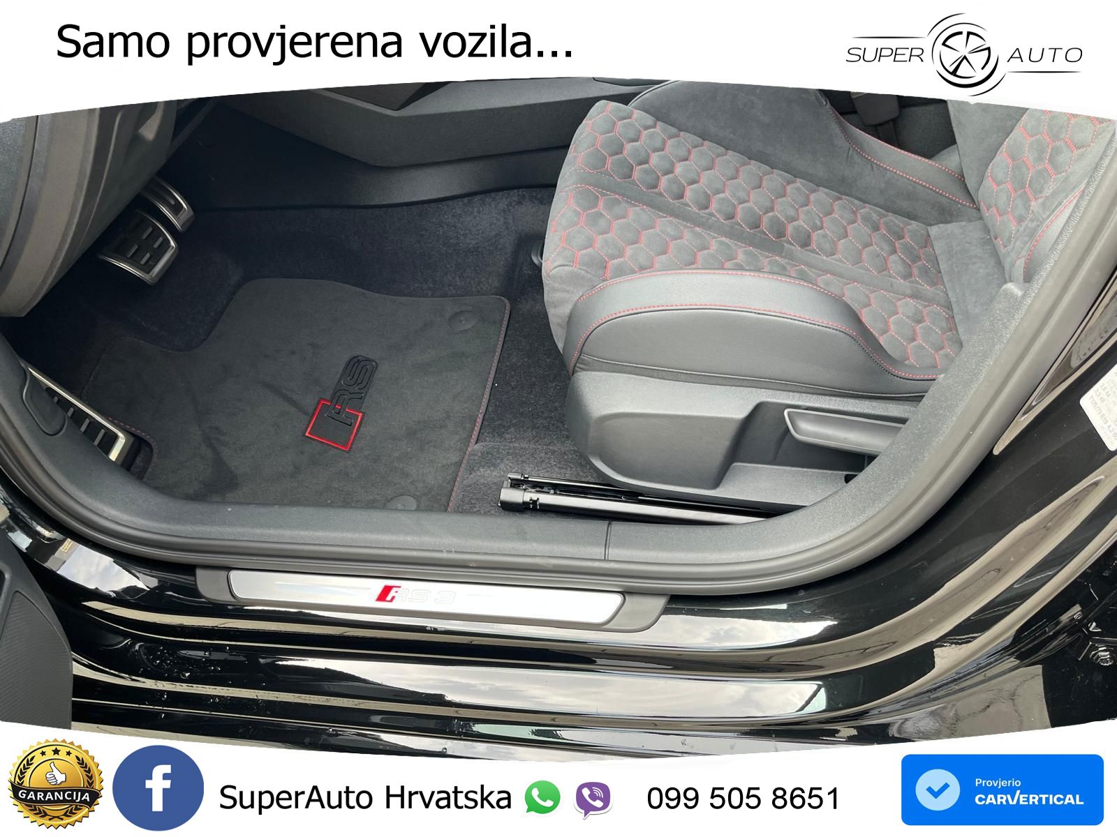 Audi RS3 Sportback 2.5 TFSI (400 KS) quattro S tronic LED+GR SJED+ACC