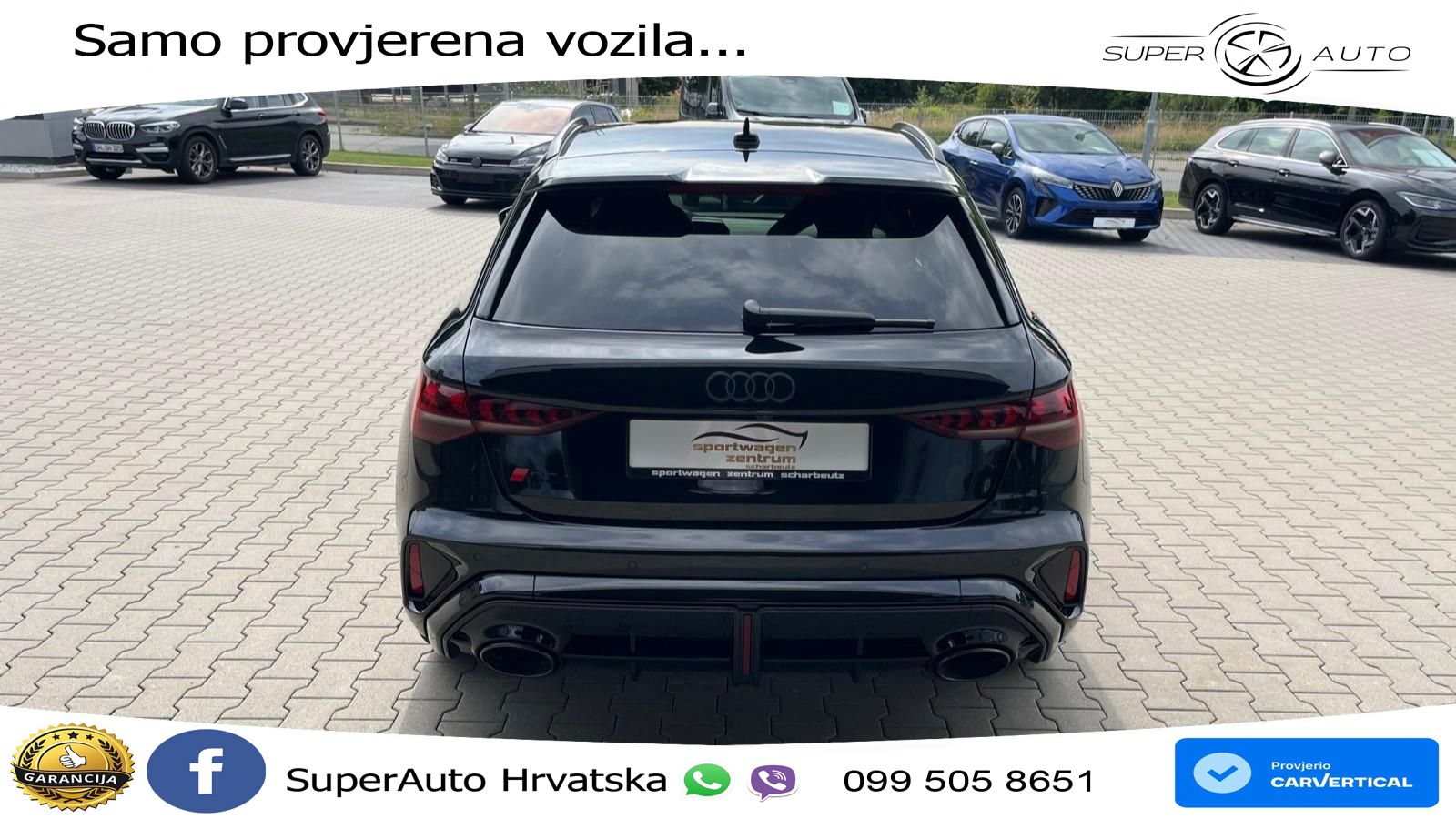 Audi RS3 Sportback 2.5 TFSI (400 KS) quattro S tronic LED+GR SJED+ACC