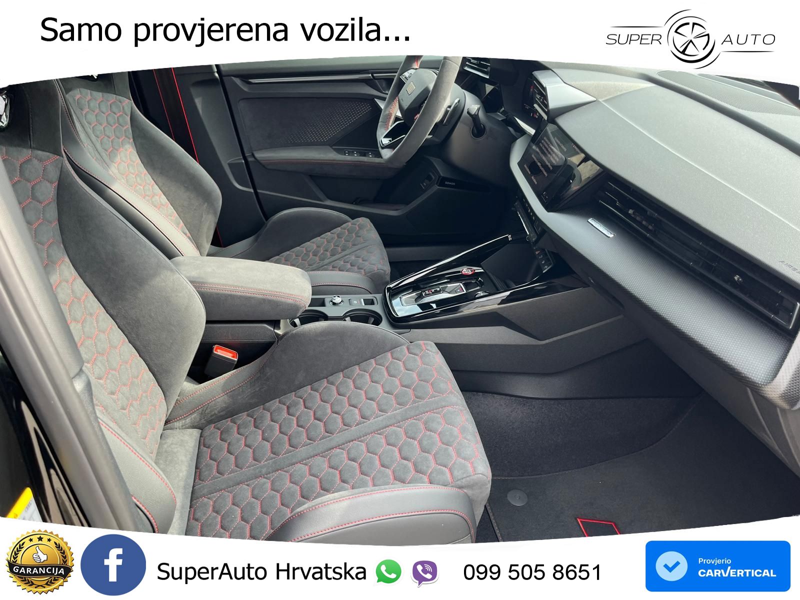 Audi RS3 Sportback 2.5 TFSI (400 KS) quattro S tronic LED+GR SJED+ACC