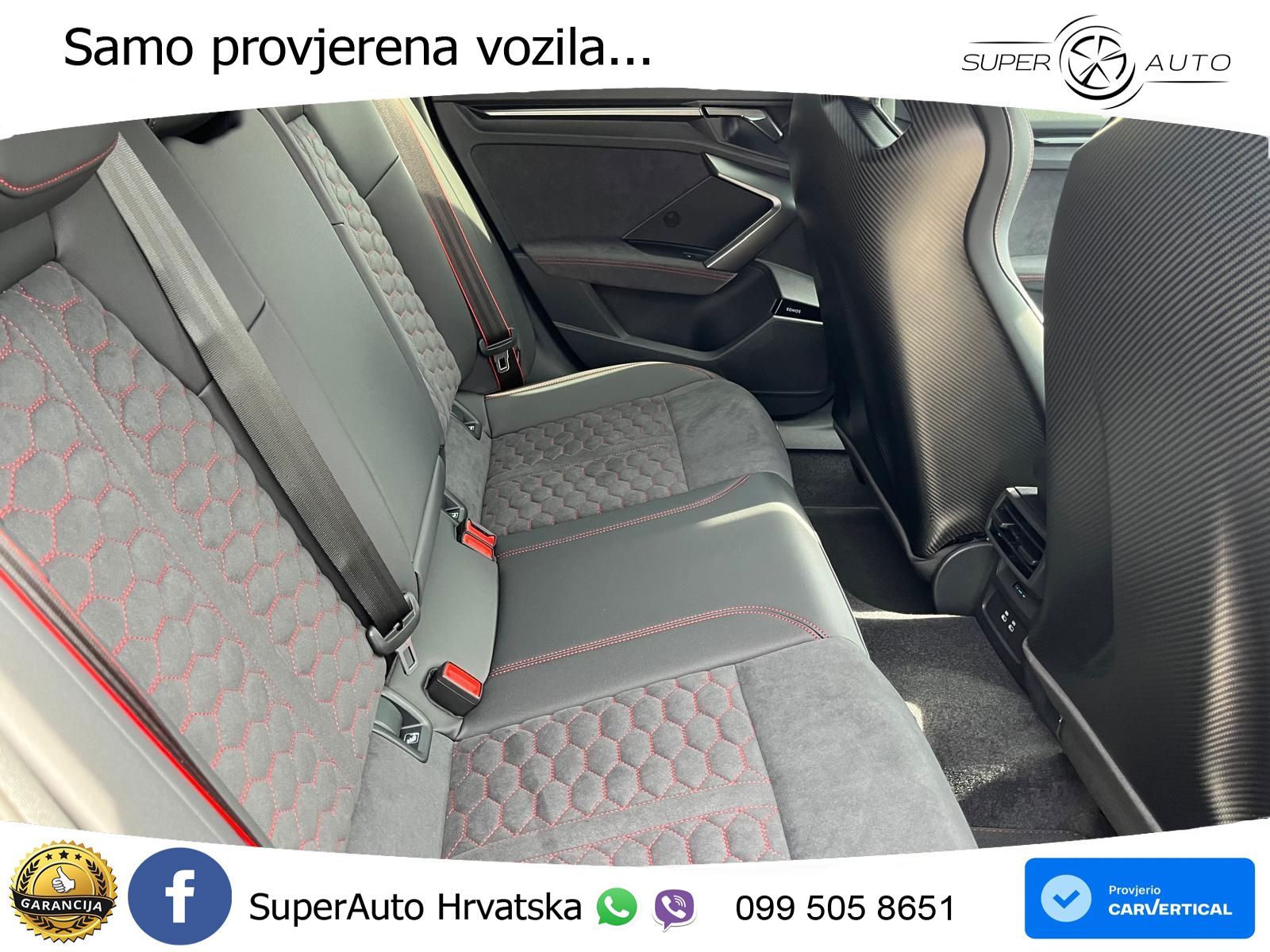 Audi RS3 Sportback 2.5 TFSI (400 KS) quattro S tronic LED+GR SJED+ACC