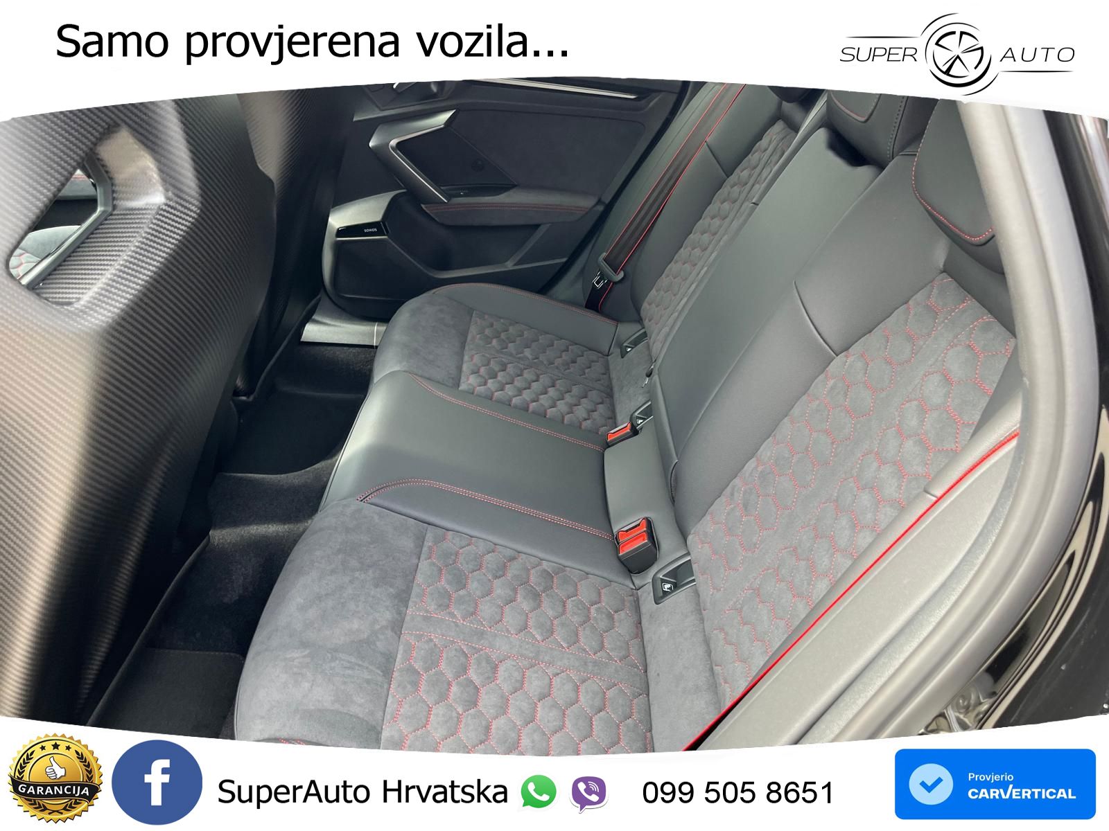 Audi RS3 Sportback 2.5 TFSI (400 KS) quattro S tronic LED+GR SJED+ACC