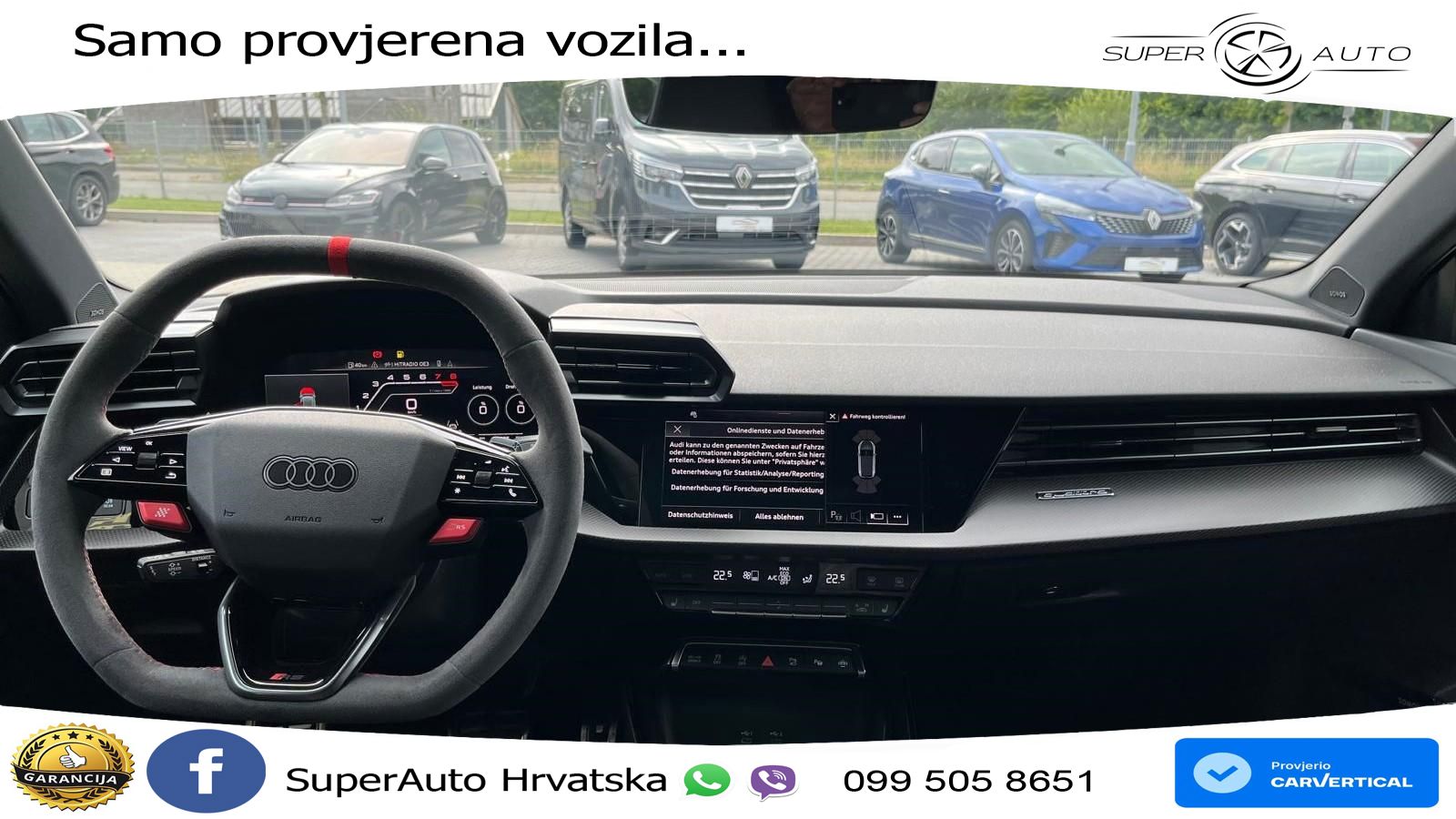 Audi RS3 Sportback 2.5 TFSI (400 KS) quattro S tronic LED+GR SJED+ACC