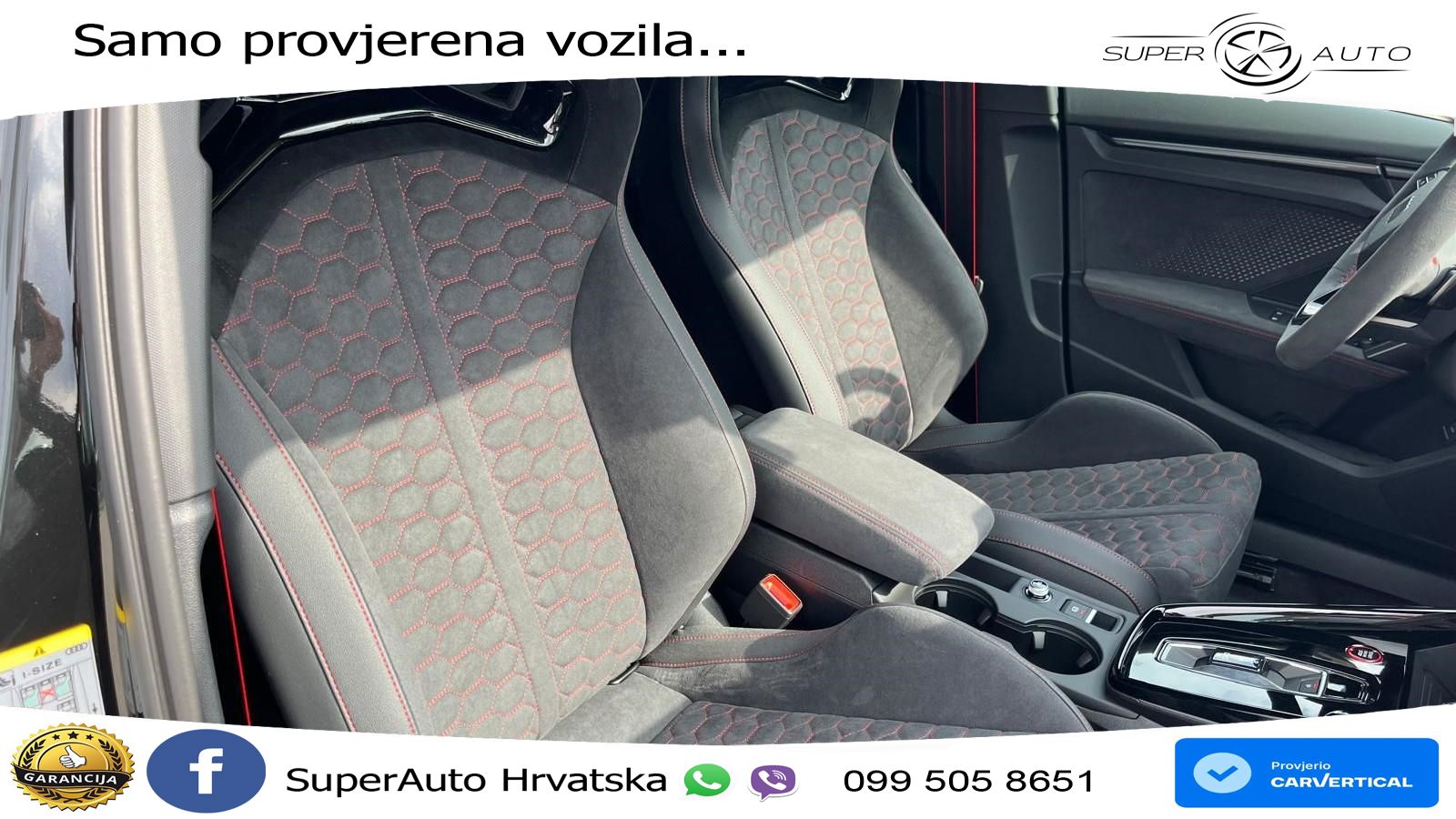 Audi RS3 Sportback 2.5 TFSI (400 KS) quattro S tronic LED+GR SJED+ACC
