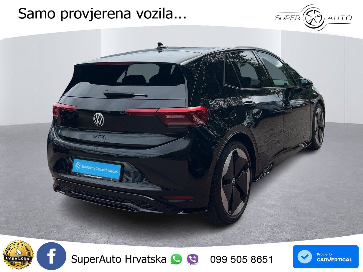Volkswagen ID.3 GTX Performance 84 kWh (326 KS) LED+GR SJED+ACC