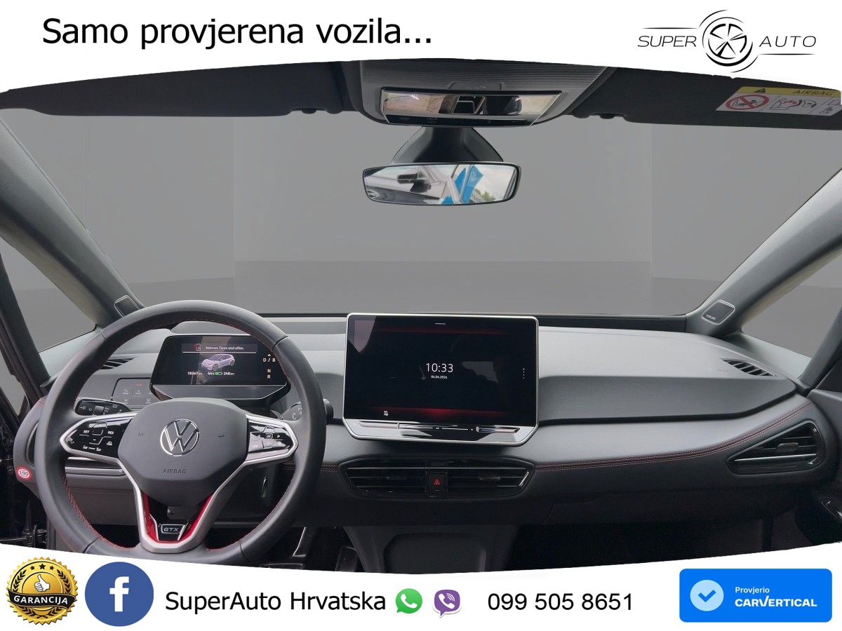 Volkswagen ID.3 GTX Performance 84 kWh (326 KS) LED+GR SJED+ACC